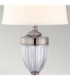 Dennison 1 Light Table Lamp Polished Nickel E27-3