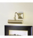 Picture Light 1 Light Small Picture Wall Light Polished Brass E14-2
