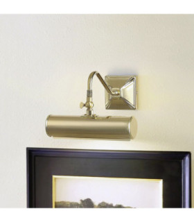 Picture Light 1 Light Small Picture Wall Light Polished Brass E14-2