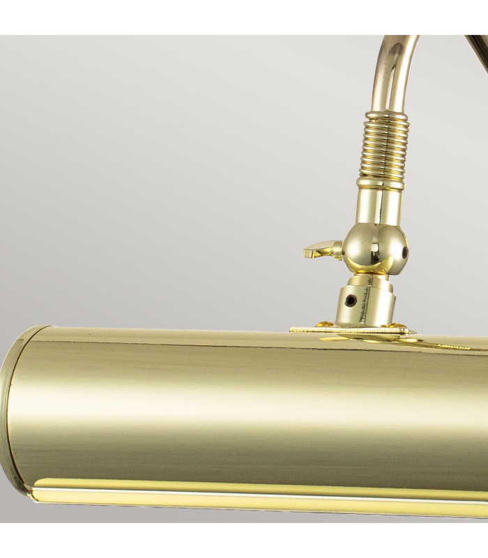Picture Light 1 Light Small Picture Wall Light Polished Brass E14-4