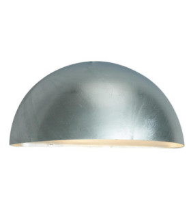 Paris Large 1 Light Outdoor Wall Light Galvanised IP43 E27-1