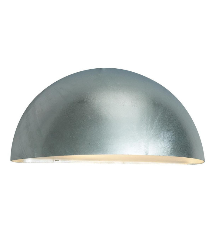 Paris Large 1 Light Outdoor Wall Light Galvanised IP43 E27-1