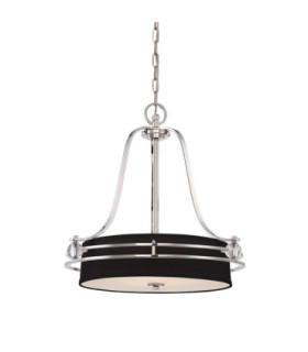 Gotham 4 Light Ceiling Pendant Imperial Silver E27-1