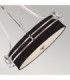 Gotham 4 Light Ceiling Pendant Imperial Silver E27-3