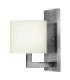 Hampton 1 Light Indoor Wall Light Antique Nickel E27-1