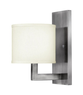 Hampton 1 Light Indoor Wall Light Antique Nickel E27-1