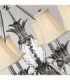 Plantation 7 Light Multi Arm Chandelier Polished Nickel Finish E14-4