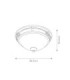 Pembroke 2 Light Flush Ceiling Light Black Gold E27-5