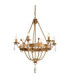 Windsor 6 Light Chandelier Gold Finish E14-1