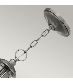 Truman 5 Light Multi Arm Chandelier Antique Nickel Finish E27-2