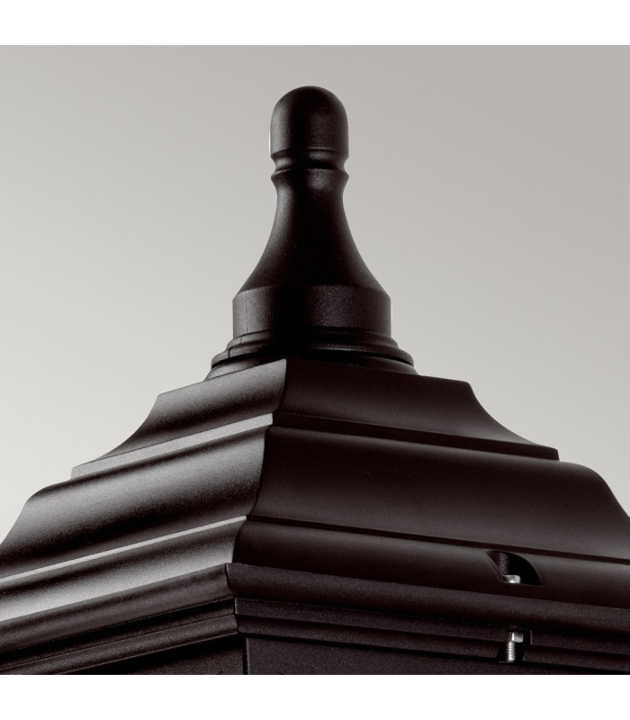 Kerry 1 Light Outdoor Coastal Wall Lantern Light Black IP44 E27-5