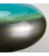 Laguna 1 Light Small Table Lamp Graphite Turquoise E27-5