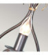 Windermere 1 Light Indoor Candle Wall Light Gold Rust E14-5