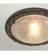 Olivia 1 Light Flush Ceiling Light Black Gold E27-2