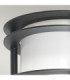 Stockholm 1 Light Outdoor Wall Light Black IP55 E27-2