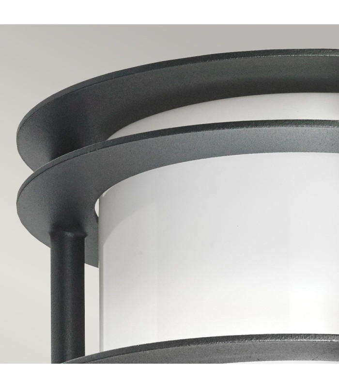Stockholm 1 Light Outdoor Wall Light Black IP55 E27-2