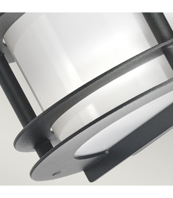 Stockholm 1 Light Outdoor Wall Light Black IP55 E27-4