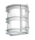 Stockholm 1 Light Outdoor Flush Wall Light Galvanised IP55 E27-1