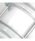 Stockholm 1 Light Outdoor Flush Wall Light Galvanised IP55 E27-5