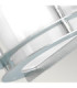 Stockholm 1 Light Outdoor Flush Wall Light Galvanised IP55 E27-6