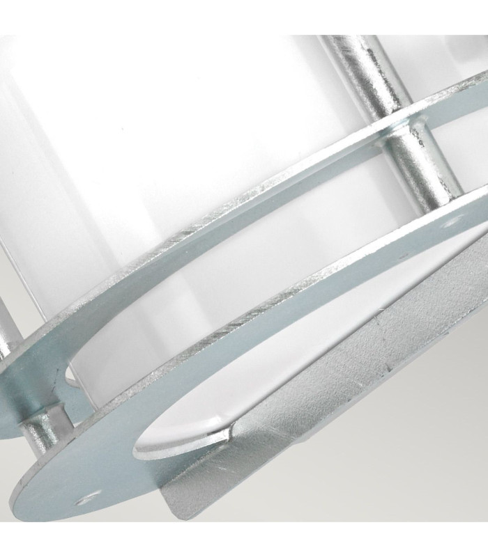 Stockholm 1 Light Outdoor Flush Wall Light Galvanised IP55 E27-6