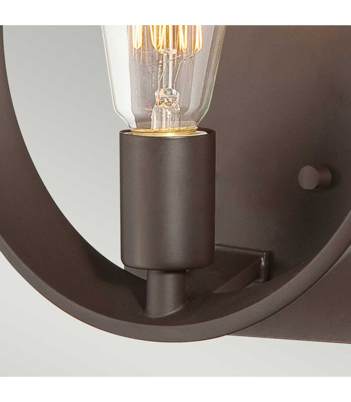 Theater Row 1 Light Indoor Wall Light Western Bronze E27-3