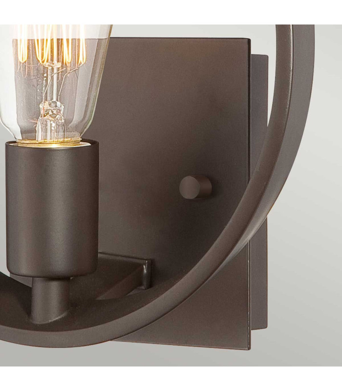 Theater Row 1 Light Indoor Wall Light Western Bronze E27-5