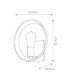 Theater Row 1 Light Indoor Wall Light Western Bronze E27-6
