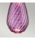 Lena 2 Light Large Plum Table Lamp with Off-white Shade Plum-tinted Glass  Off-White Shade E27-6