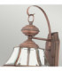 Newbury 2 Light Large Wall Lantern - Aged Copper E14-2