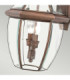 Newbury 2 Light Large Wall Lantern - Aged Copper E14-4
