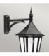 Valencia Grande 1 Light Outdoor Wall Lantern Light Black IP54 E27-2