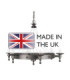 Warwick 6 Light Chandelier Graphite Black Finish E14-4