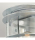 Stockholm 1 Light Outdoor Flush Wall Light Galvanised IP55 E27-4