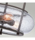 Trilogy 3 Light Medium Semi Flush Ceiling Light Old Bronze E27-3