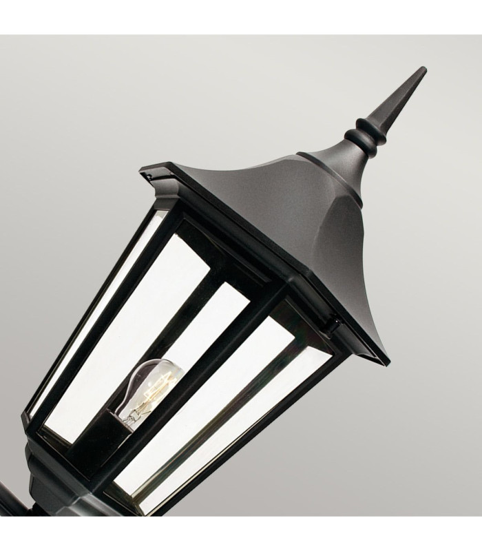 Valencia Grande 1 Light Outdoor Wall Lantern Light Black IP54 E27-3