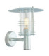 Stockholm 1 Light Outdoor Wall Lantern Light Galvanised IP54 E27-1