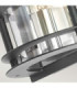 Stockholm 1 Light Outdoor Wall Light Black IP55 E27-4
