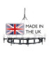 Saxon 8 Light Chandelier Black Finish E14-4