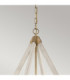 View Point Chandelier 3 Light Brass Finish E14-2