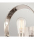 Theater Row 1 Light Indoor Wall Light Imperial Silver E27-3