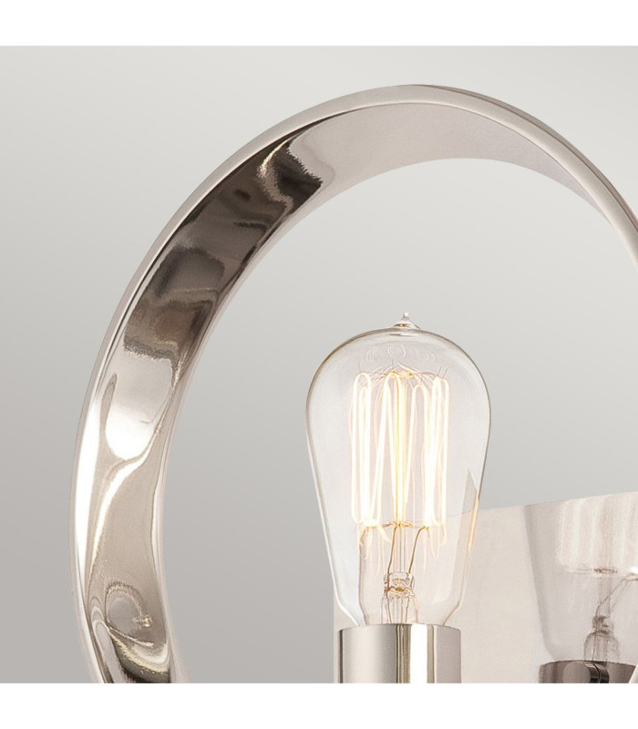Theater Row 1 Light Indoor Wall Light Imperial Silver E27-3