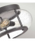 Trilogy 3 Light Flush Mount Old Bronze E27-4