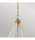 View Point 4 Light Cage Ceiling Pendant - Brass Finish E14-2