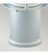 Stockholm Outdoor Small Bollard Galvanised E27-3
