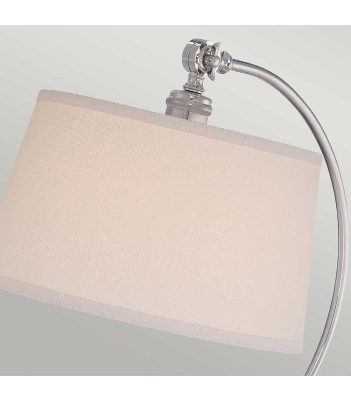 Jenkins 1 Light Table Lamp Polished Nickel E27-2