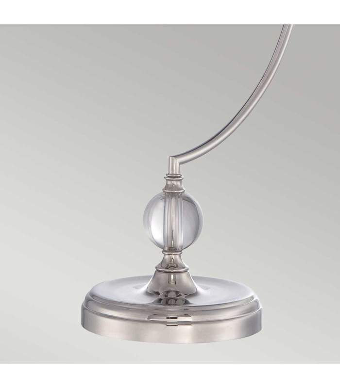 Jenkins 1 Light Table Lamp Polished Nickel E27-3