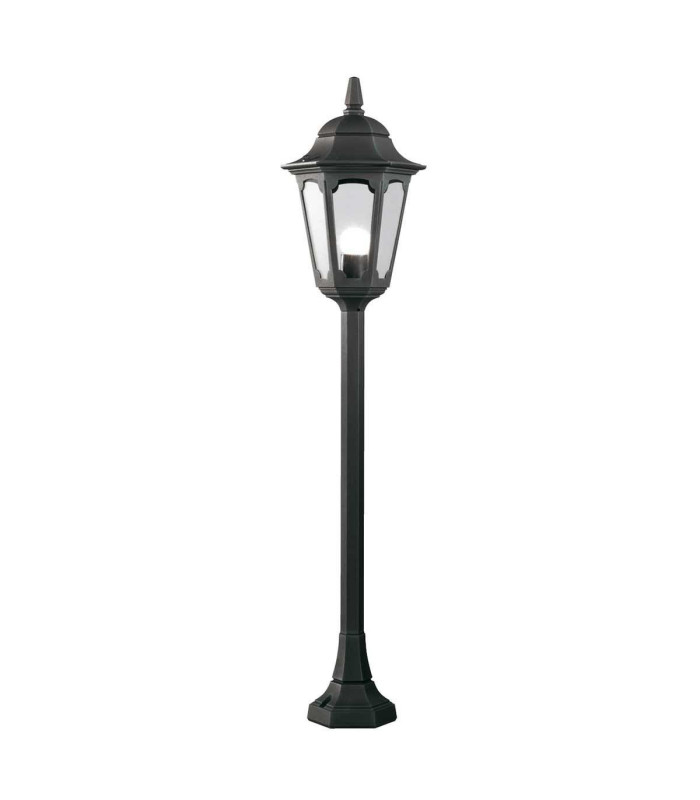 Parish 1 Light Outdoor Bollard Lantern Black IP44 E27-1