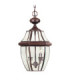 Newbury 2 Light Large Chain Lantern - Aged Copper E14-1
