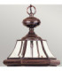 Newbury 2 Light Large Chain Lantern - Aged Copper E14-2